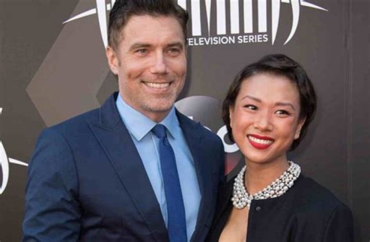 
Anson Mount Wife Darah Trang and Kids 
