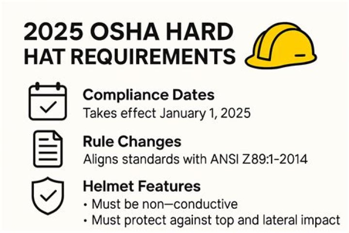 Are hard hats required by OSHA