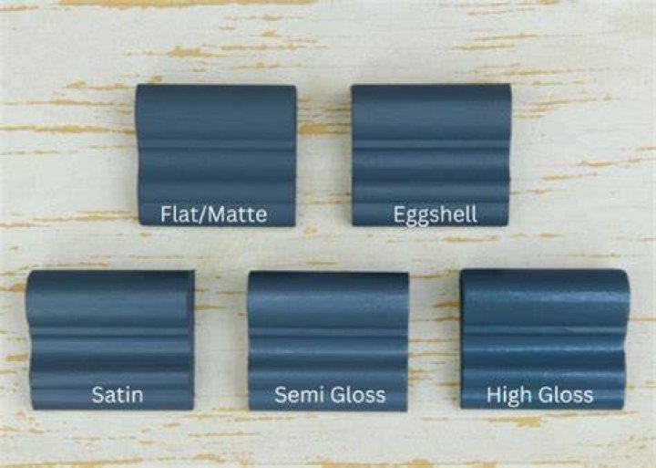 Can I use flat paint for trim