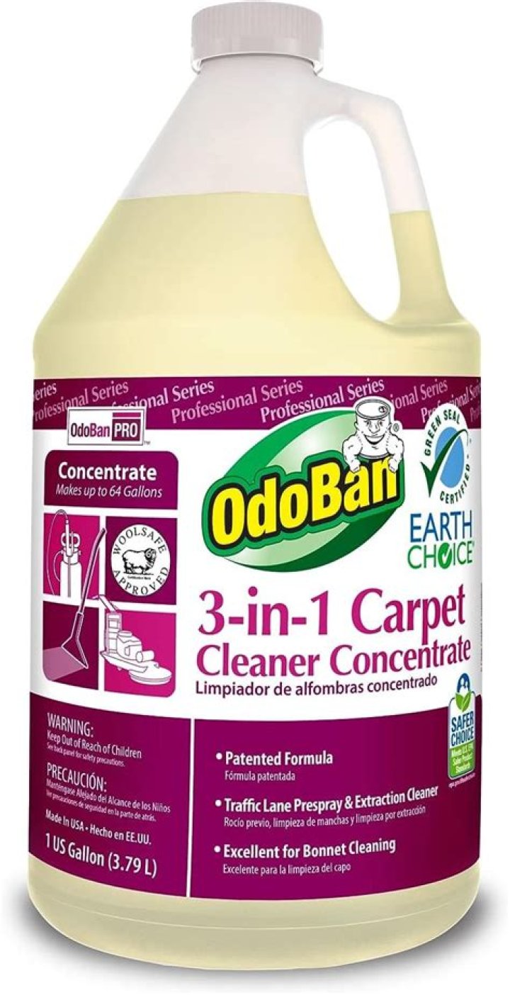 Can OdoBan be used in a carpet cleaner