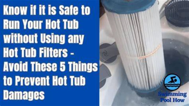 Can you run your pool without a filter