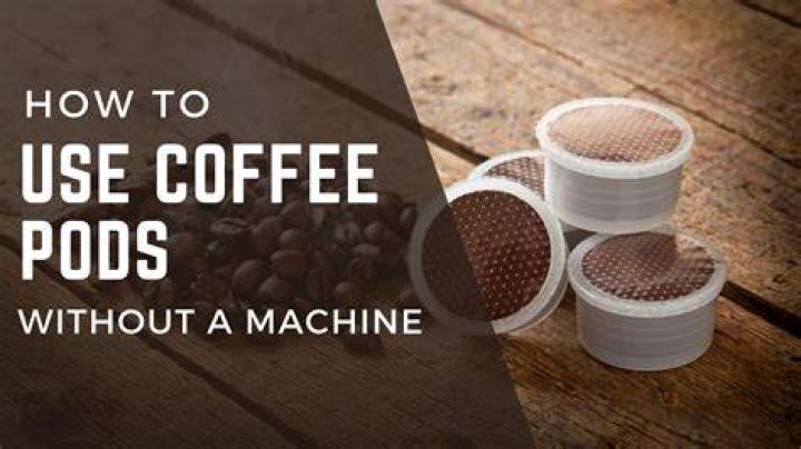 Can you use pods without a machine