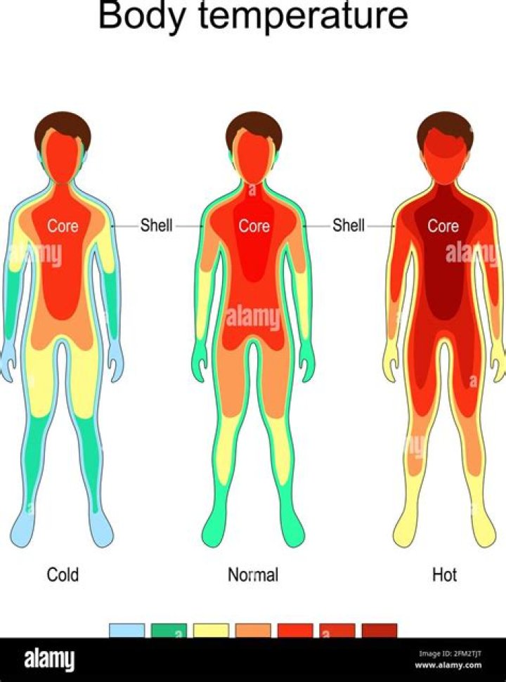 Can your core body temperature change