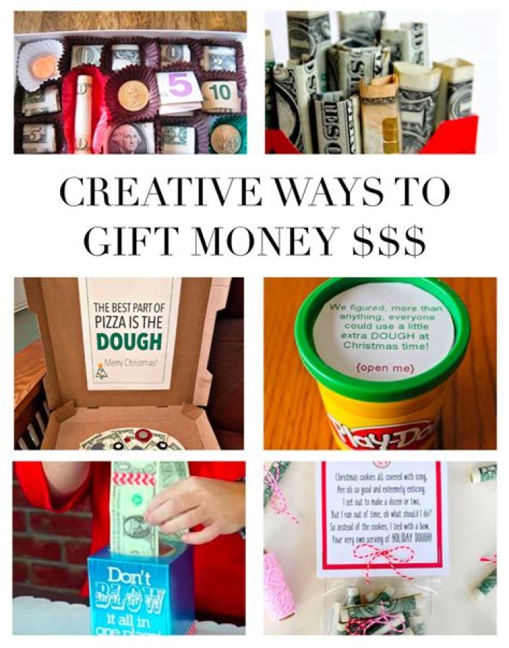 How can I give money as a gift