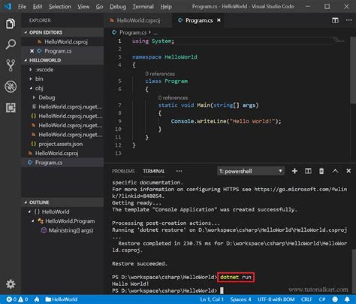 How do I create a Cordova project in Visual Studio