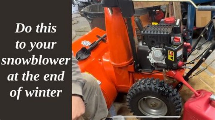 How do I fix my old gas snowblower