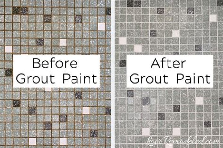 How do you fix paint grout