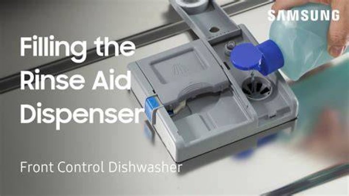 How do you get dish soap out of a rinse dispenser