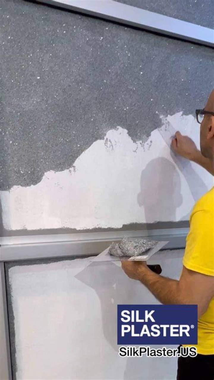 How do you mix silk plaster