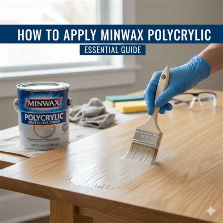 How do you use Minwax Polycrylic protective finish