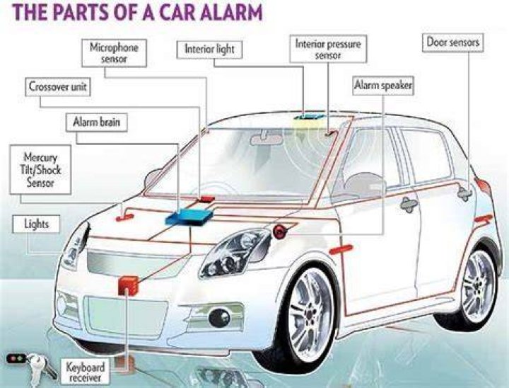 How does the car alarm work