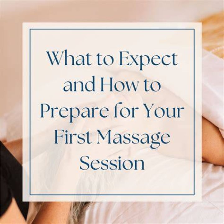 How should a client prepare for a massage session
