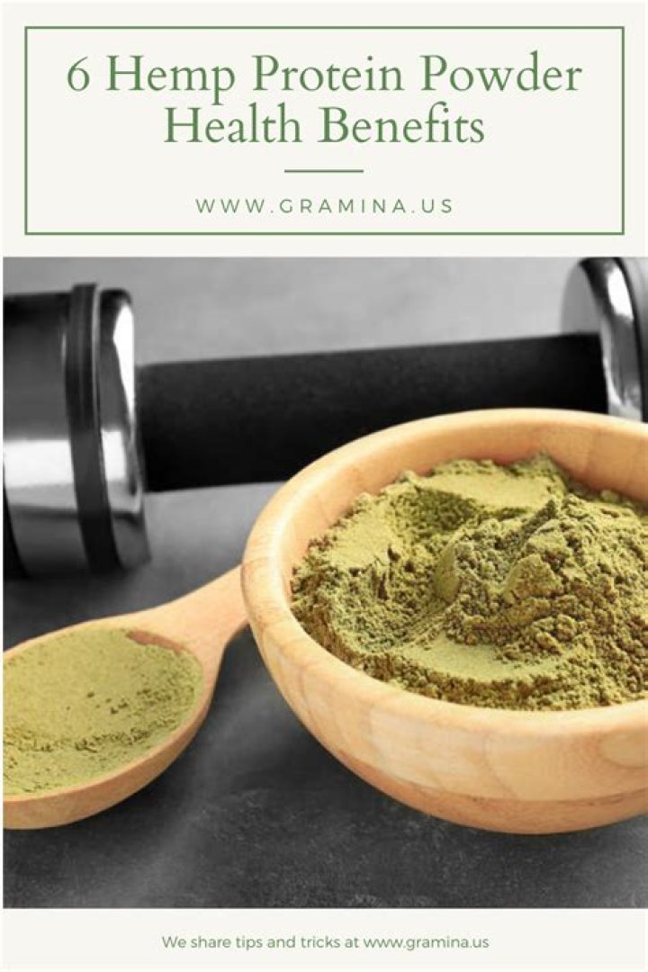 Is hemp powder good for you
