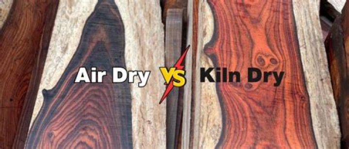 Is kiln dried wood good for furniture