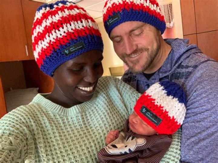 
Olympian Runner Aliphine Tuliamuk Husband Tim Gannon & Baby Daughter 