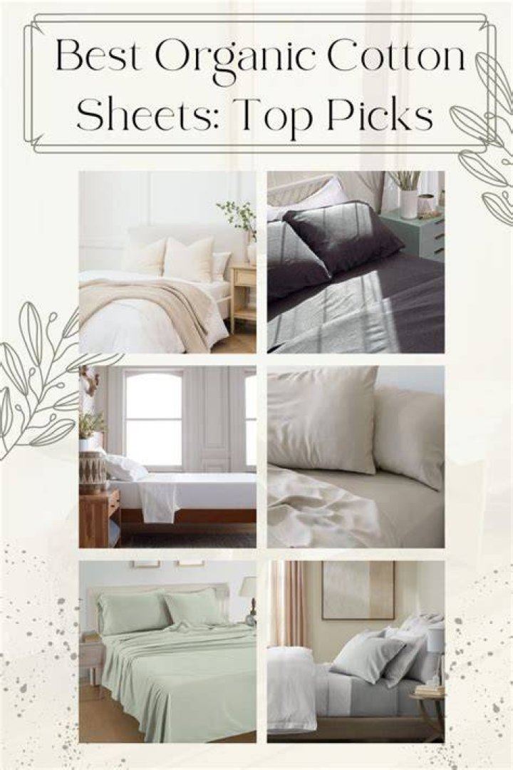 What are the best organic cotton sheets