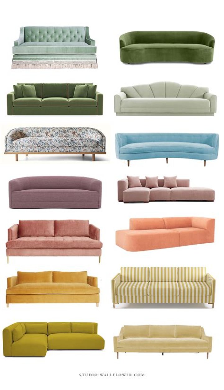 What color couches are in style