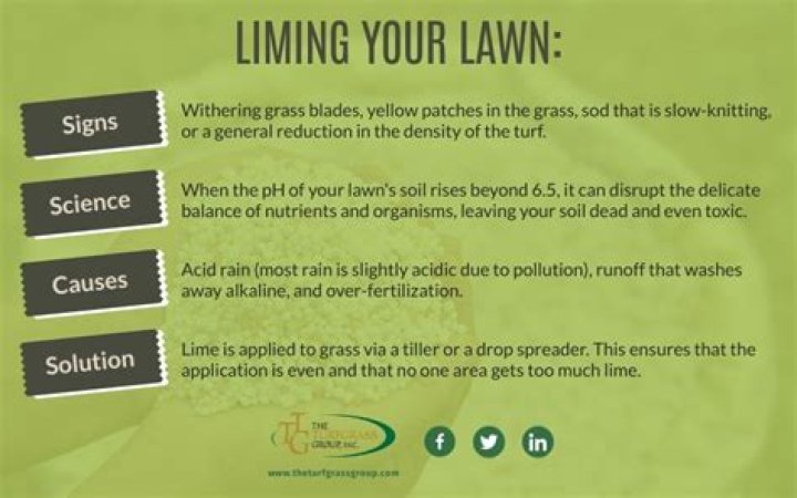 What does pelletized lime do for your yard