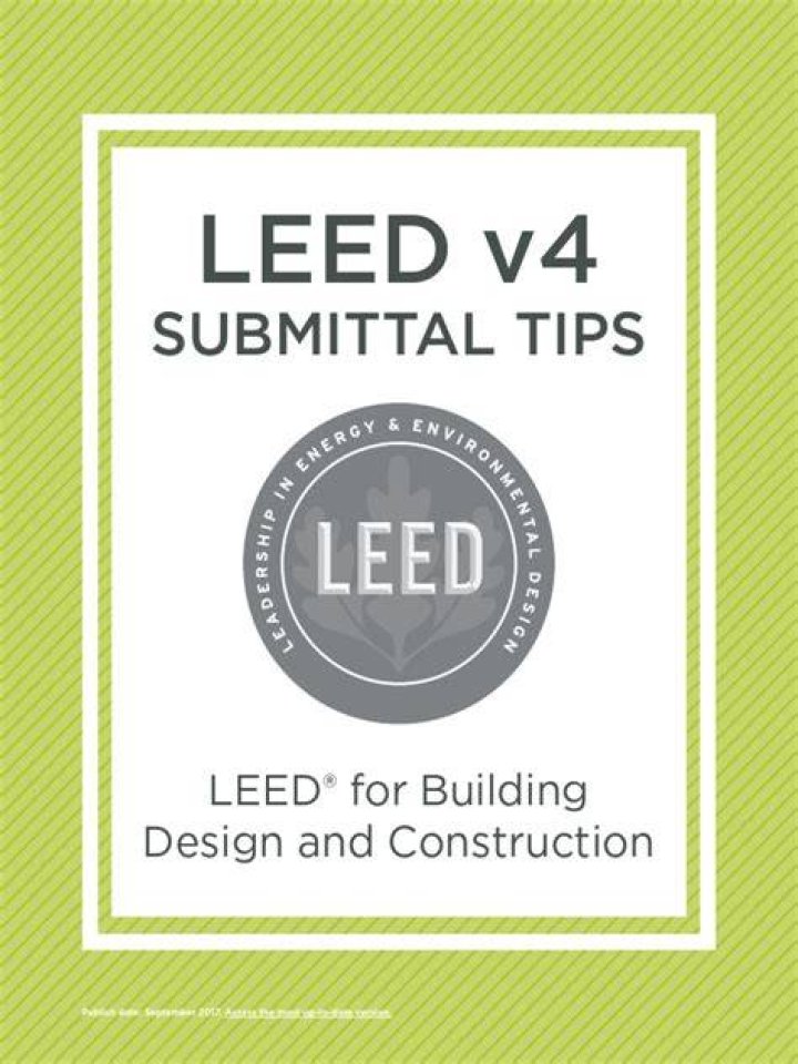 What is a LEED submittal