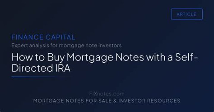 What is a self directed mortgage