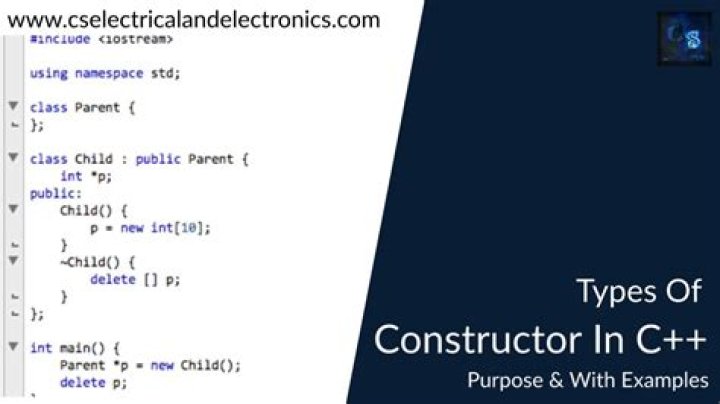 What is C constructor