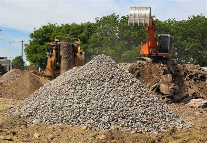 What is crushed concrete called