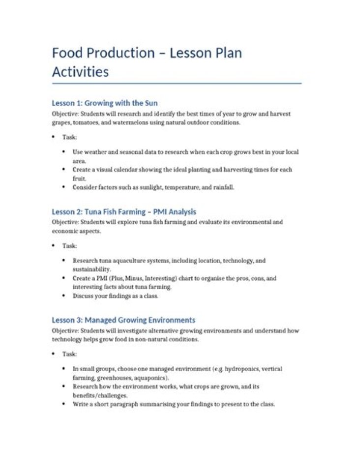 What is production in lesson plan