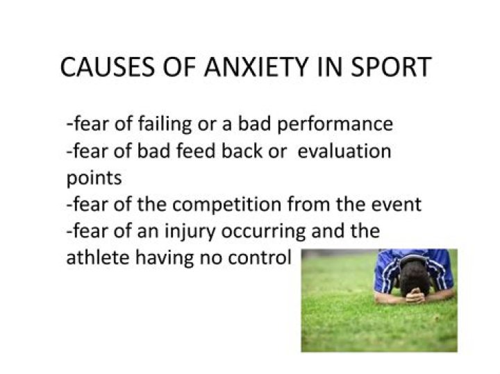 What is the definition of anxiety in sport