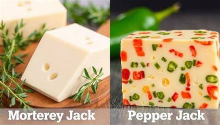 What is the difference between Monterey Jack and pepper jack cheese