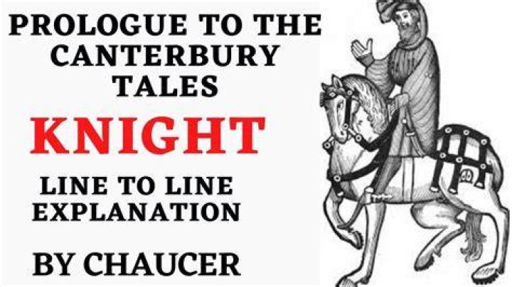 What is the knights name in the Canterbury Tales
