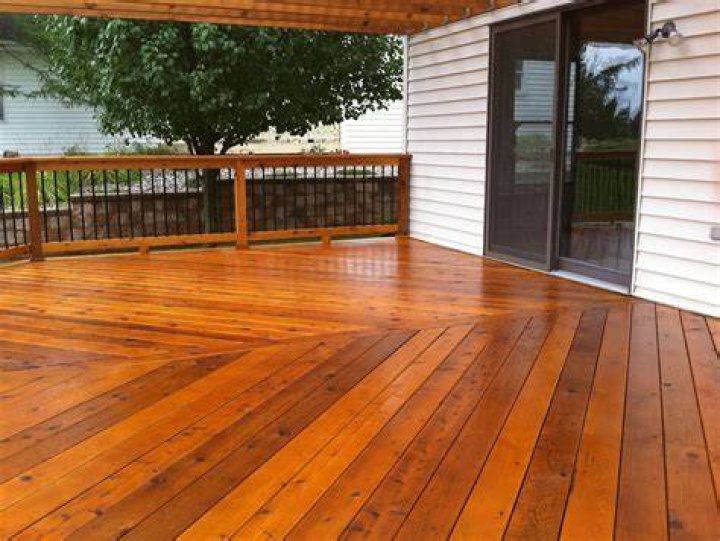 What stain is best for deck