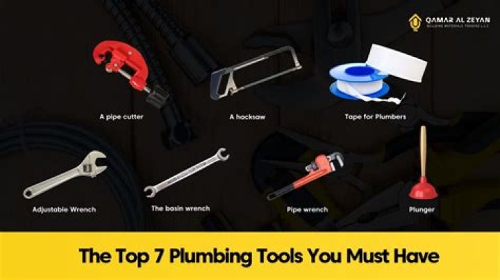 What tools does a plumber use