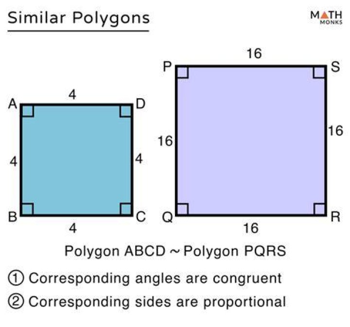 What two polygons are similar