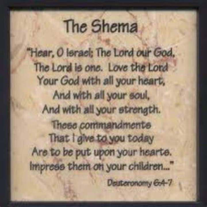 What verses make up the Shema