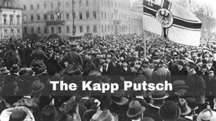 What were the long term causes of the Kapp Putsch