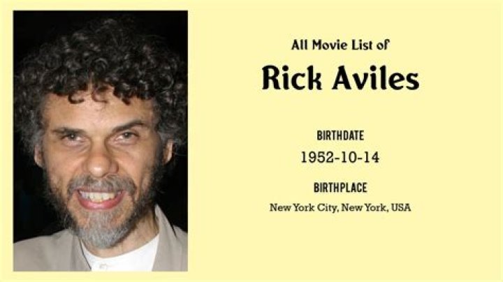 What year did Rick Aviles die
