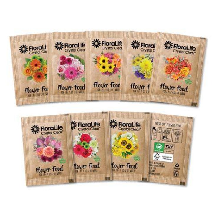 Whats in flower food packets