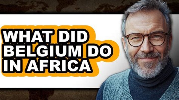 When did Belgium leave Africa