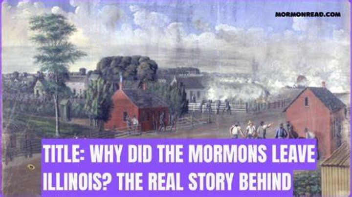 When did Mormons leave Nauvoo