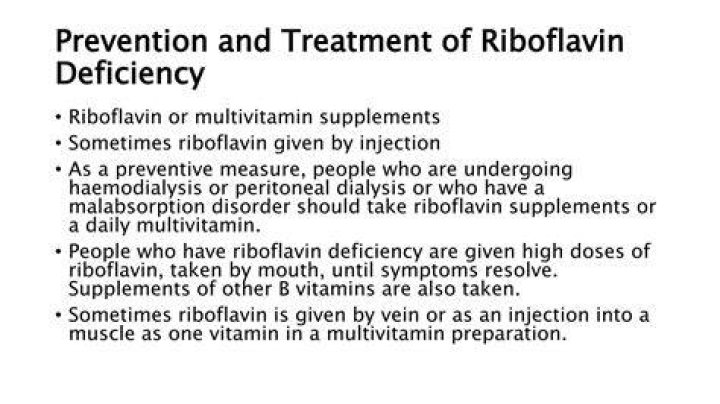 When should I take riboflavin