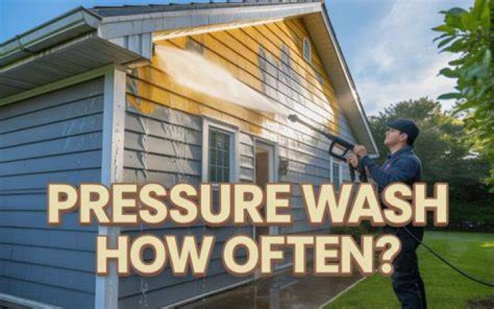 When should you pressure wash