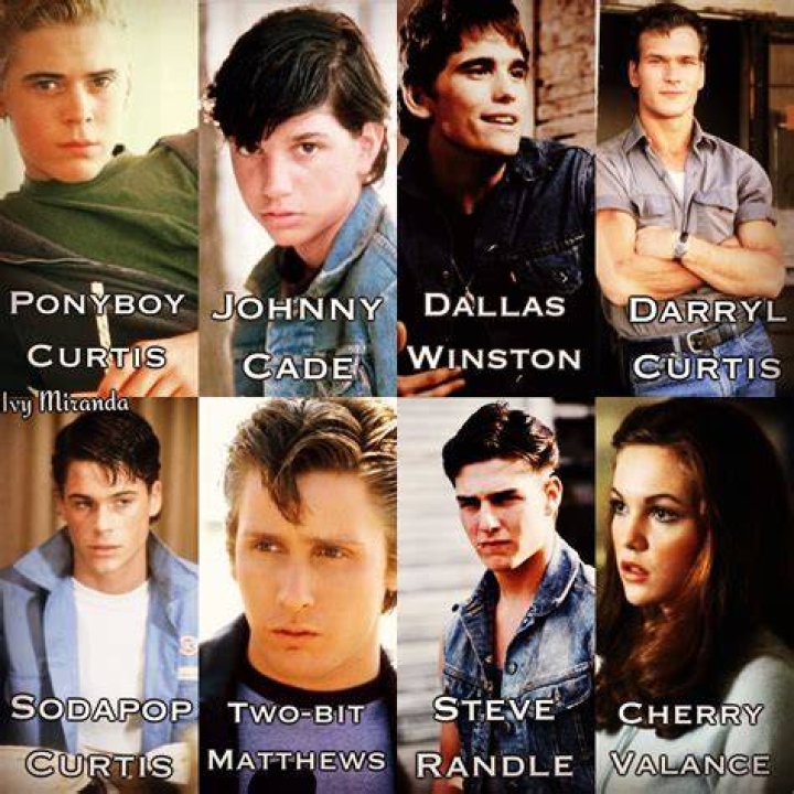Who are the two main characters in the outsiders