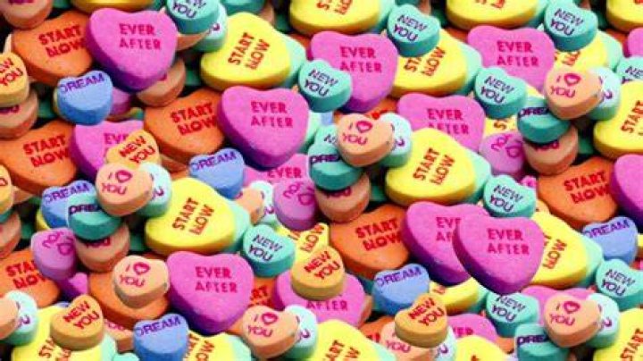 Who makes the conversation hearts