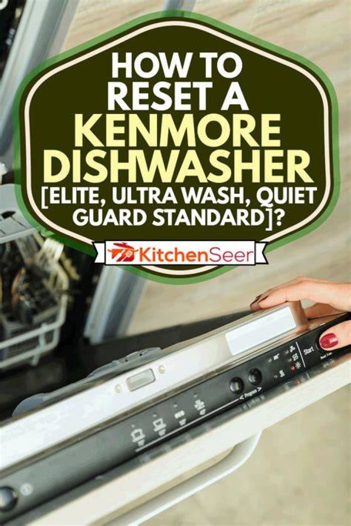 Why wont my Kenmore Ultra Wash dishwasher start